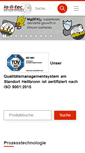 Mobile Screenshot of iolitec.de